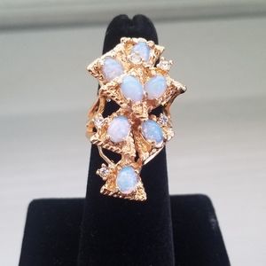 COPY - Beautiful 18kt H.G.E. Cocktail Ring